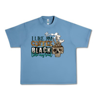 Pebble Blue i like my coffee black like my soul Urban Heavy Tee - Jasminsmagicworld