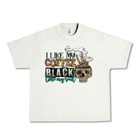 Pistachio i like my coffee black like my soul Urban Heavy Tee - Jasminsmagicworld