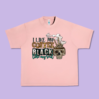 I Like My Coffee Black Like My Soul Urban Heavy Tee Designed By Jasminsmagicworld