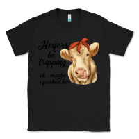 Black heifer's be trippin' charolais cow Classic Tee - RanaPortraitStore