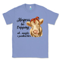Colony Blue heifer's be trippin' charolais cow Classic Tee - RanaPortraitStore
