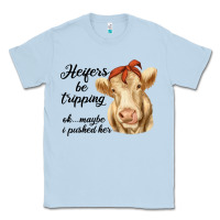 Dusty Blue heifer's be trippin' charolais cow Classic Tee - RanaPortraitStore