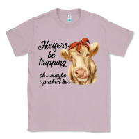 Lilac heifer's be trippin' charolais cow Classic Tee - RanaPortraitStore