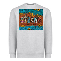 Heather Grey she is strong Heavyweight Sweatshirt - JahusDesignShop