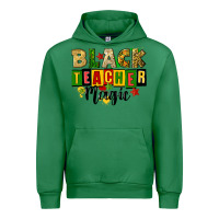 Emerald black teacher magic juneteenth Urban Hoodie - CowGirlArtShop