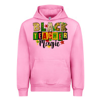 Black Teacher Magic Juneteenth Urban Hoodie | Teevron