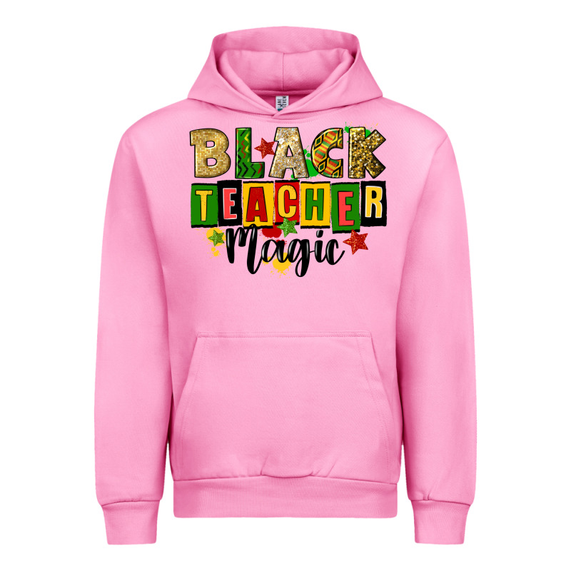 Black Teacher Magic Juneteenth Urban Hoodie by CowGirlArtShop | Teevron