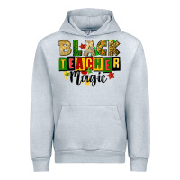 Heather Grey black teacher magic juneteenth Urban Hoodie - CowGirlArtShop
