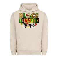 Pigment French Oak black teacher magic juneteenth Urban Hoodie - CowGirlArtShop
