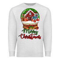 Oatmeal Heather Merry Christmas Premium Sweatshirt - LillyAllenDesigns