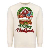 Sandshell Merry Christmas Premium Sweatshirt - LillyAllenDesigns
