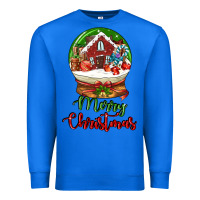 True Royal Merry Christmas Premium Sweatshirt - LillyAllenDesigns