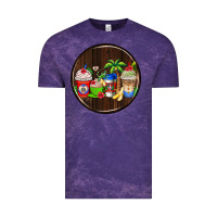 Cloud Purple dominican republic coasters Vintage Tee - AdoDesignShop