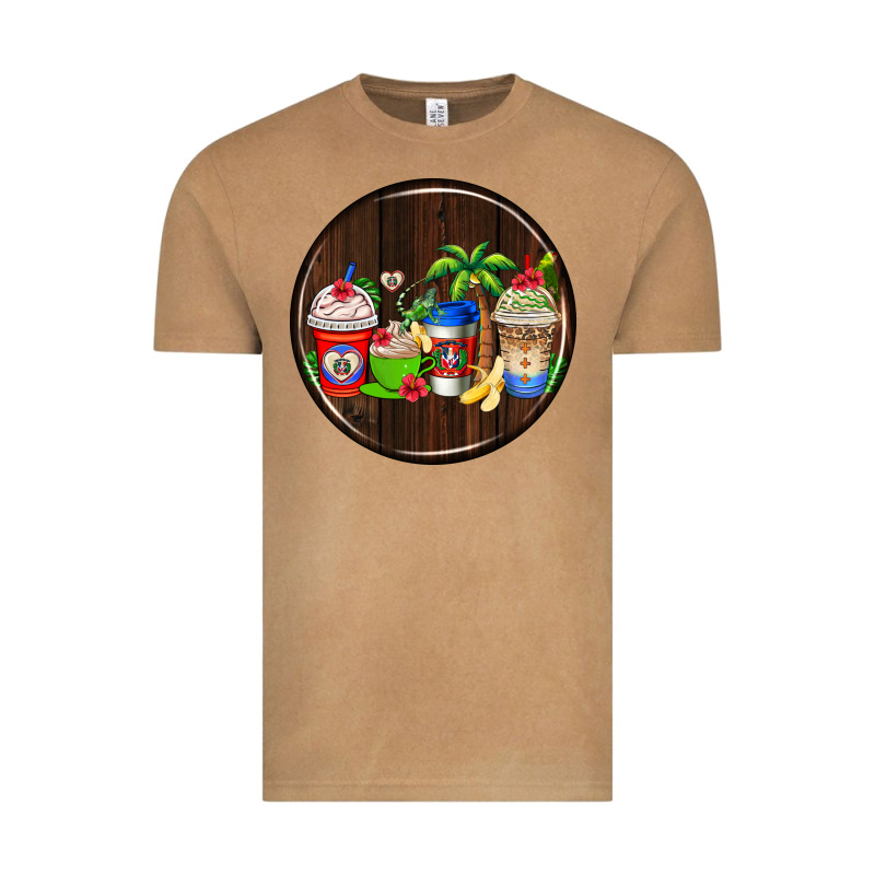 Dominican Republic Coasters Vintage Tee by AdoDesignShop | Teevron