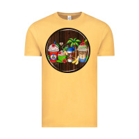 Vintage Mustard dominican republic coasters Vintage Tee - AdoDesignShop
