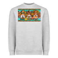Heather Grey western fall gnomes sippy cup Heavyweight Sweatshirt - Artiststas