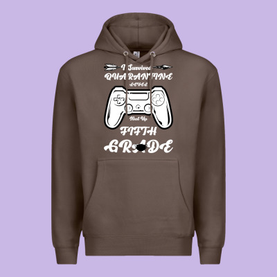 I Survived Quarantine Level Next Fifth Grade Premium Hoodie Designed By Bettercallsaul
