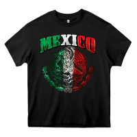 Black mexico coat of arms Heavy Core Tee - Zillion Design Studio