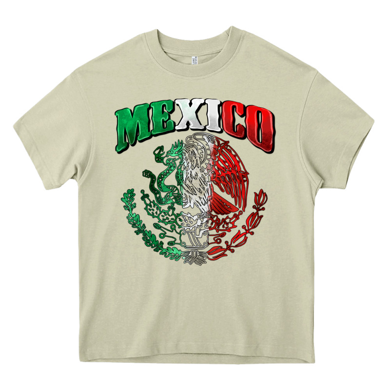 Mexico Coat Of Arms Heavy Core Tee by Zillion Design Studio | Teevron