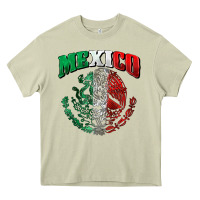 Mossy mexico coat of arms Heavy Core Tee - Zillion Design Studio