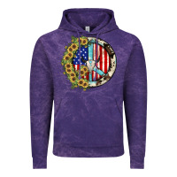 Cloud Purple Peace sign Vintage Hoodie - JahusDesignShop
