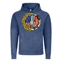 Vintage Denim Peace sign Vintage Hoodie - JahusDesignShop