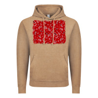 Vintage Coffee bandana background Vintage Hoodie - AdoDesignShop