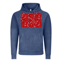 Vintage Denim bandana background Vintage Hoodie - AdoDesignShop