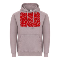 Vintage Zinc bandana background Vintage Hoodie - AdoDesignShop