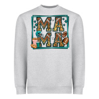 Heather Grey american football mama Heavyweight Sweatshirt - Jasminsmagicworld