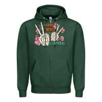 Sports Green good energy is contagious Zipper Hoodie - MaliasSmallBusiness