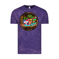 Cloud Purple dominican republic coasters Vintage Tee - AdoDesignShop