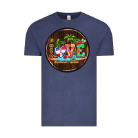 Vintage Denim dominican republic coasters Vintage Tee - AdoDesignShop