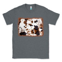 Charcoal Heather cowhide background Classic Tee - AdoDesignShop