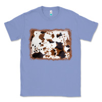 Colony Blue cowhide background Classic Tee - AdoDesignShop