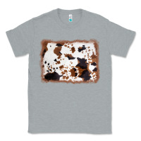 Heather Grey cowhide background Classic Tee - AdoDesignShop