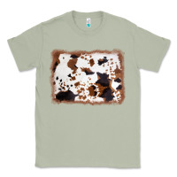 Matcha cowhide background Classic Tee - AdoDesignShop