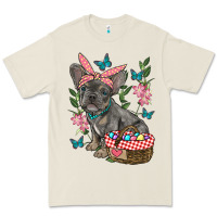 Bone easter french bulldog Premium Tee - RanaPortraitStore