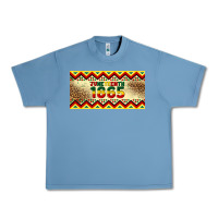 Pebble Blue juneteenth 1865 leopard licence plate template Urban Heavy Tee - Artiststas