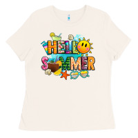 Hello Summer Ladies Tee | Teevron