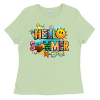 Matcha hello summer Ladies Tee - JahusDesignShop