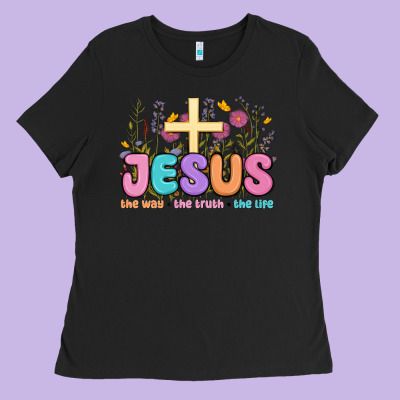 Ladies Tee jesus the way the truth the life