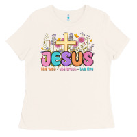 Bone jesus the way the truth the life Ladies Tee - MaliasSmallBusiness