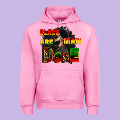 Black Man Are Dope Urban Hoodie Designed By Cowgirlartshop