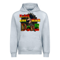 Heather Grey black man are dope Urban Hoodie - CowGirlArtShop