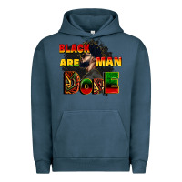 Pigment Midnight Navy black man are dope Urban Hoodie - CowGirlArtShop