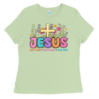 Matcha jesus the way the truth the life Ladies Tee - MaliasSmallBusiness
