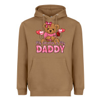 Toasted Coconut my valentine is my daddy Heavyweight Hoodie - LillyAllenDesigns