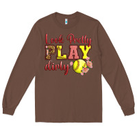 Chestnut Look Pretty Play Dirty Long Sleeve Tee - LillyAllenDesigns