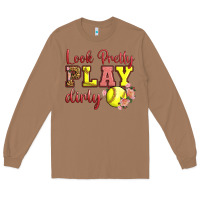 Toasted Coconut Look Pretty Play Dirty Long Sleeve Tee - LillyAllenDesigns